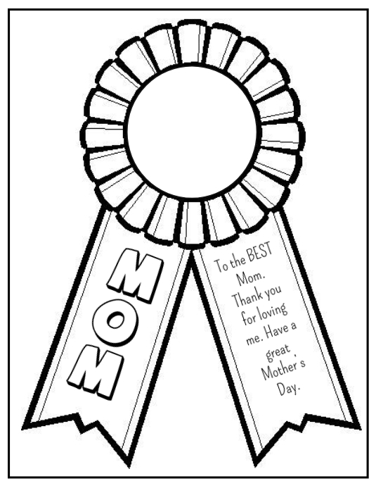Mothers Day Worksheet Template | PosterMyWall