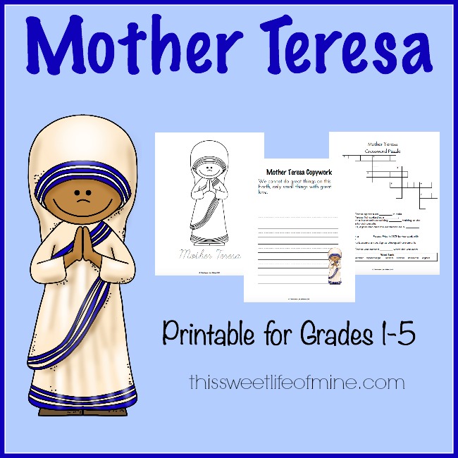 Mother Teresa ESL worksheet by Ahmed B Worksheets Library