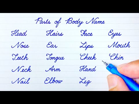 mouth of the cursive writing worksheet