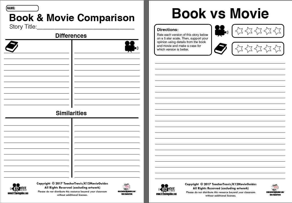 movie worksheet