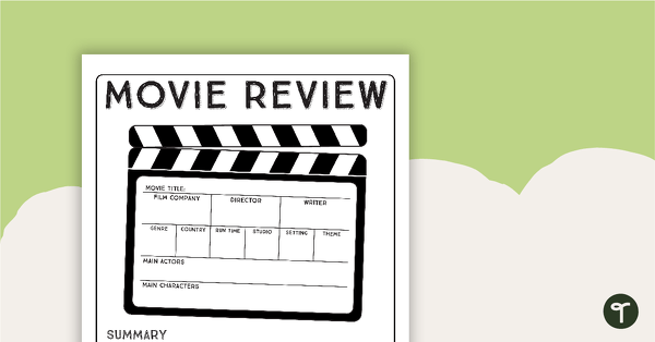 movie worksheet