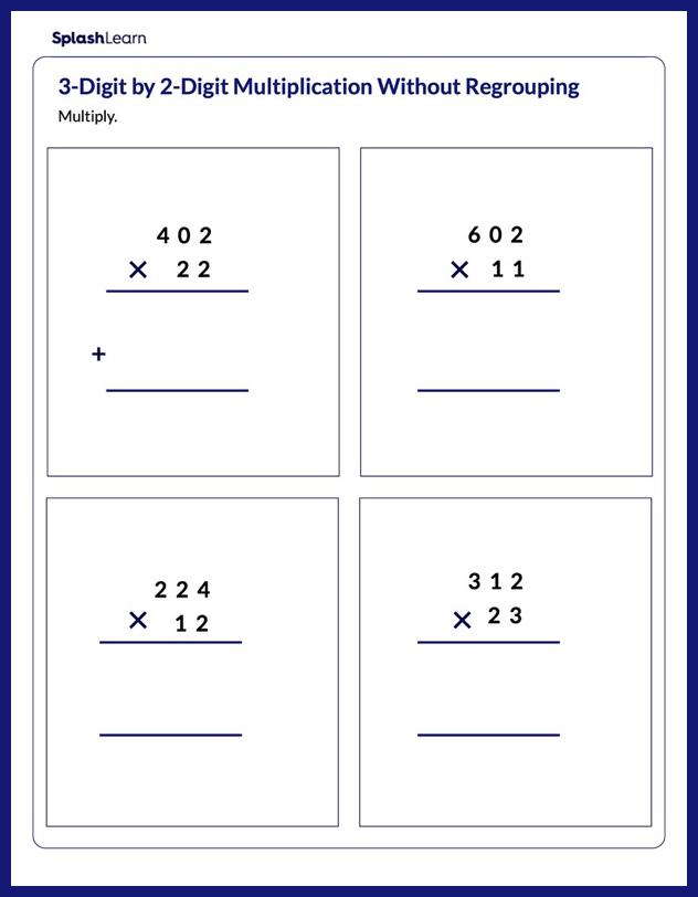 multi digit multiplication and division worksheet