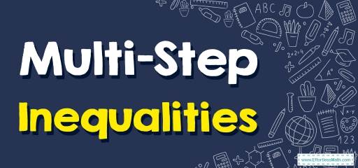 multi step inequalities worksheet