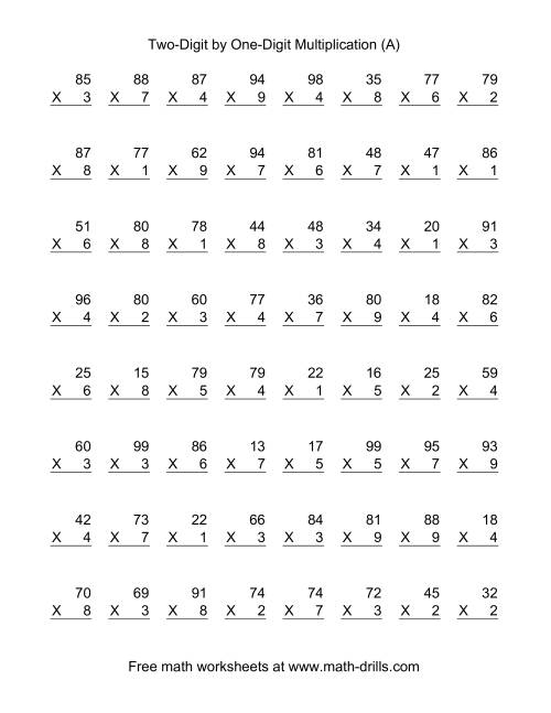 Multiplication (A)