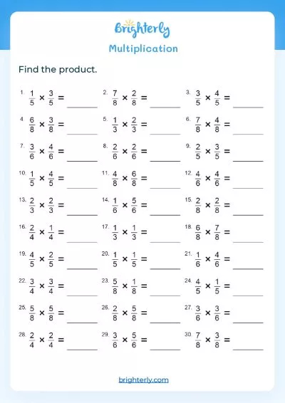 4th Grade Multiplication Worksheets - Free Printable ...
