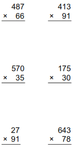 Multi-digit multiplication worksheets | Worsheets library