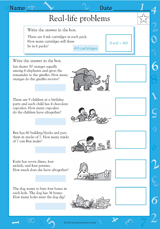 multiplication and division word problems worksheet grade 3