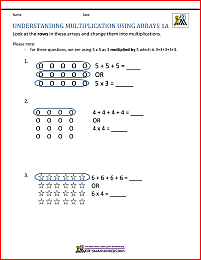 Free Printable Multiplication Worksheets 2nd Grade