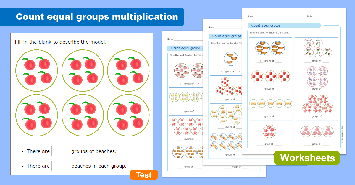 Equal Groups Multiplication | Understand multiplication Concept