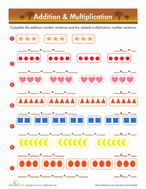 Picture Multiplication | Worksheet  ...