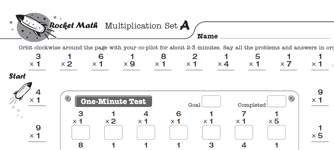 multiplication facts worksheet 4th grade