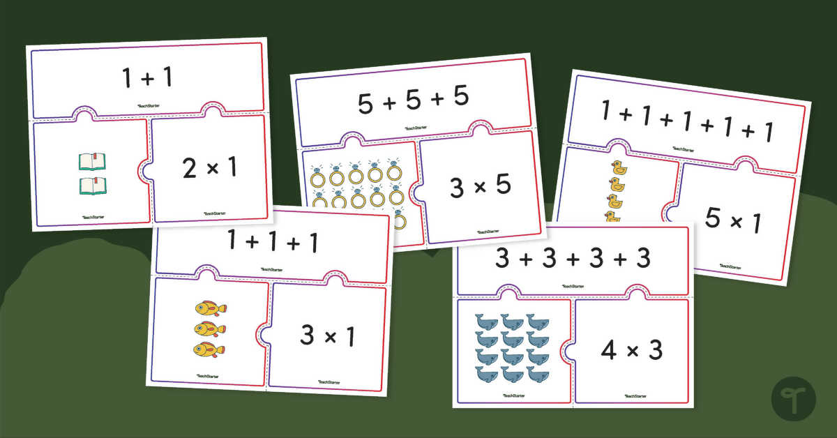 Starting with multiplication- Arrays and Area models activities ...