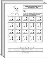 Free Multiplication Worksheets - Multiplication.com