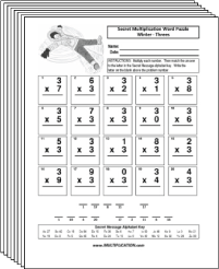 Free Multiplication Worksheets - Multiplication.com