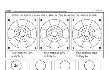 multiplication puzzle worksheet