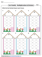 Multiplication Worksheets