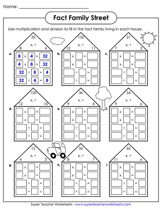 Multiplication Worksheets (Up to 12s)