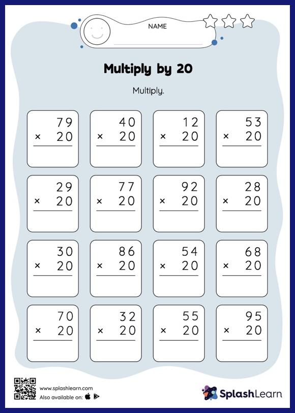 multiplication worksheet 5th grade