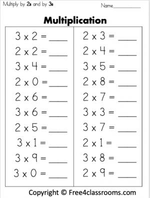 Multiplication Archives FREE and No Login - Free4Classrooms