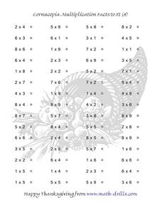 Multiplication Worksheets :: 961 - 984