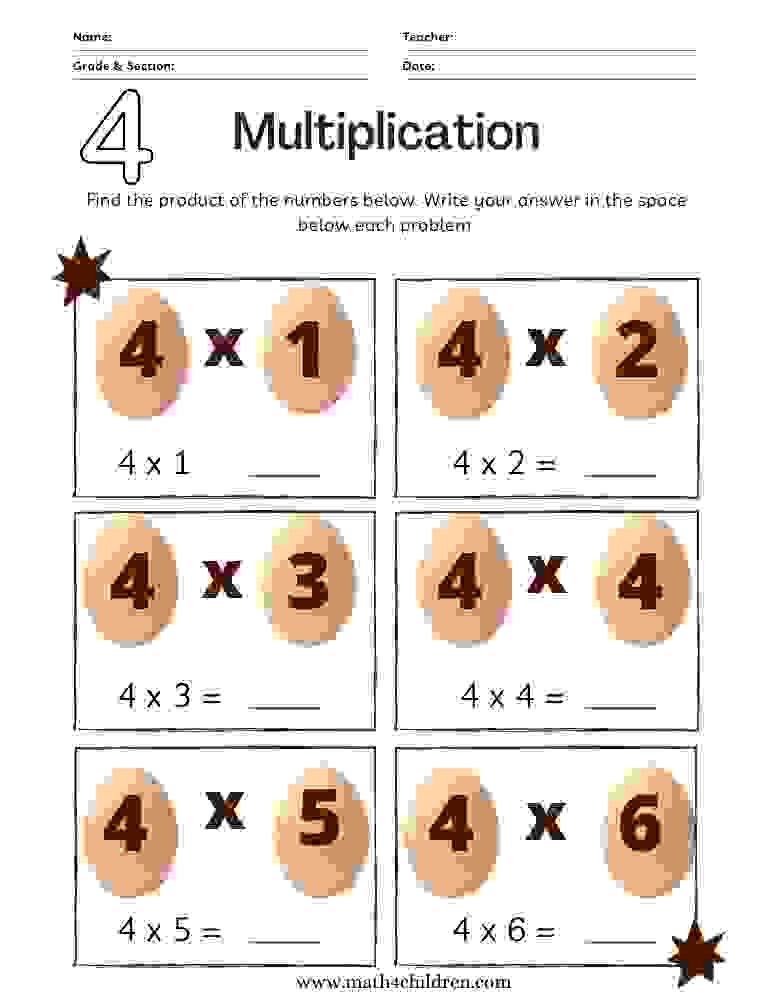 Free Printable Times Table Worksheet Worksheet, 59% OFF