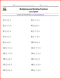 multiply and divide fractions worksheet pdf