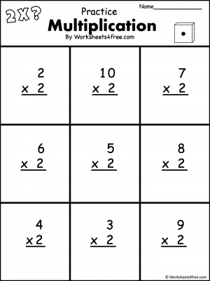 Multiplication - 1 Digit - Worksheets4Free - Free Worksheets