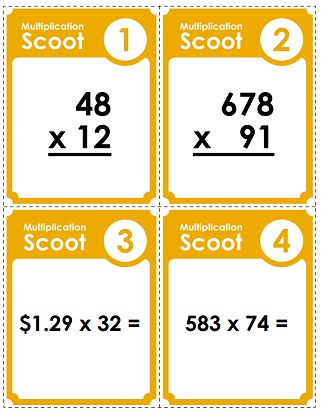 Multiplication (2-Digits Times 2-Digits)