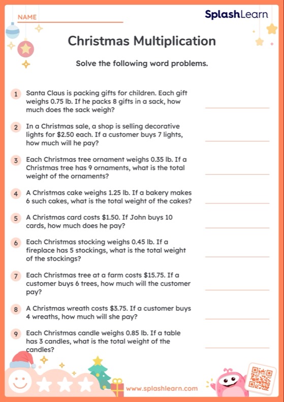 Multiply Decimals Worksheets for Kids Online - SplashLearn | Page 3