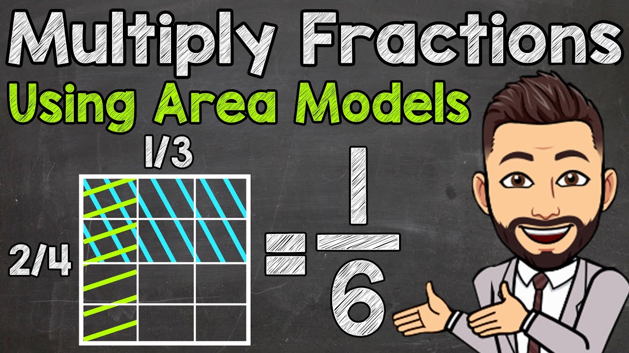Multiplying Fractions Using Area Models | Math with Mr. J - Worksheets ...