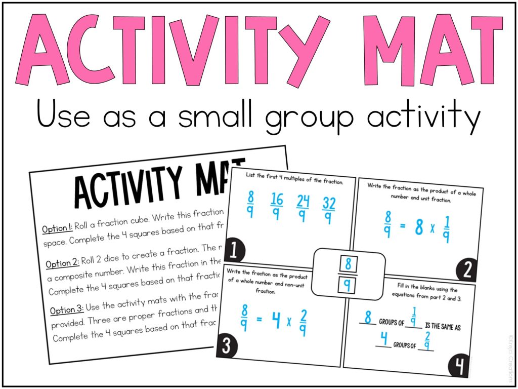 multiplying fractions by whole numbers worksheet riddle 32