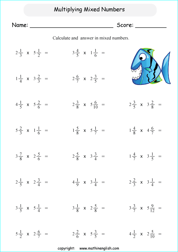 Printable primary math worksheet for math grades 1 to 6 based on ...