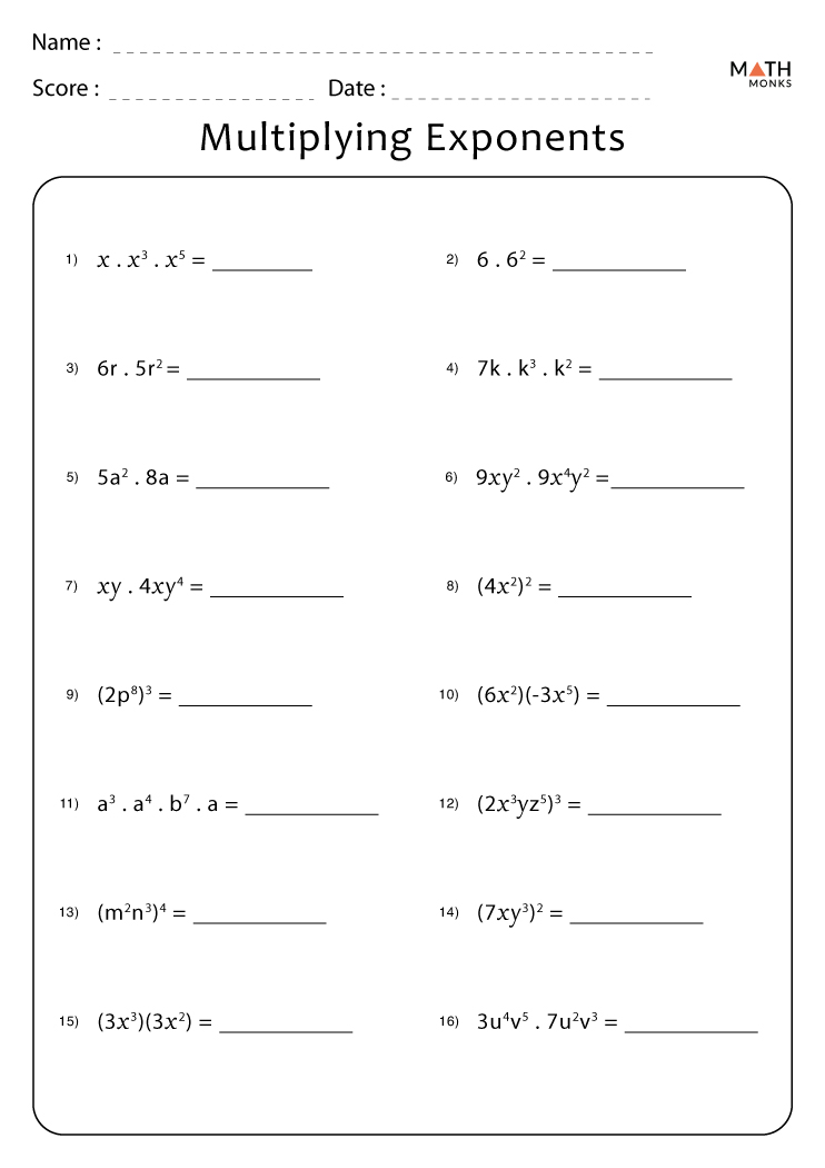 Multiplication Worksheets with Answer Key - Worksheets Library