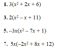 Multiplying Monomials with Polynomials Worksheet (pdf) and Answer ...