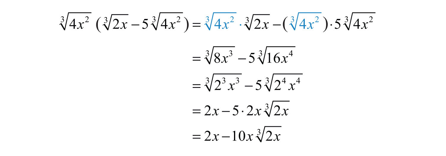 Multiplying and Dividing Radical Expressions