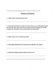mummies in the morning worksheet