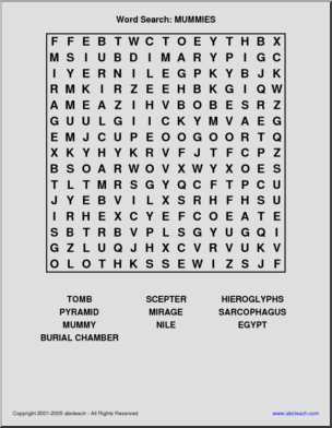 mummies in the morning worksheet