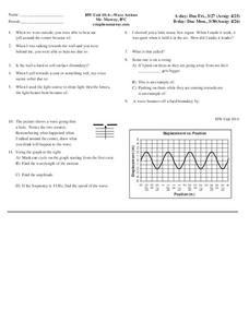 Sound Waves Worksheet Murray Lesson Plans &  Worksheets