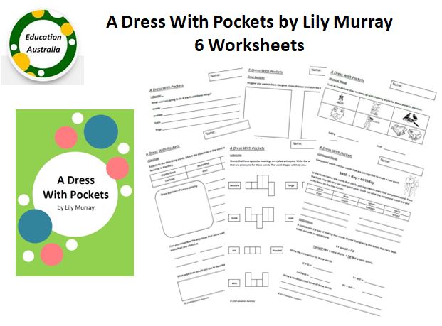 A Dress With Pockets by Lily Murray - 6 Worksheets - Vocabulary ...