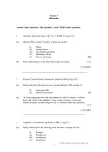 music history worksheet for middle school