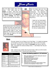 music history worksheet pdf