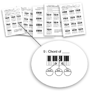 music theory worksheet for high school
