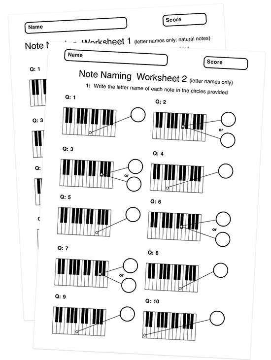 music theory worksheet free