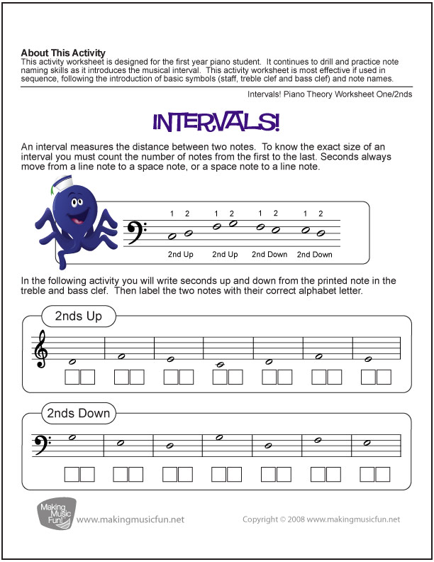 music theory worksheet free