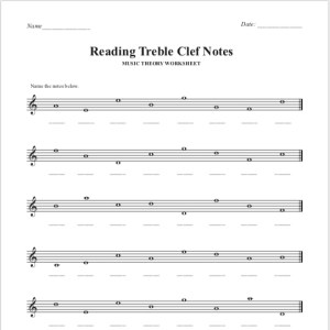 Music Theory Worksheets - Notes of Elle