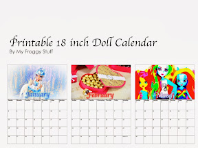 my froggy stuff printables calendar