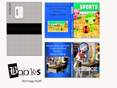 my froggy stuff printables folders
