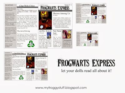 my froggy stuff printables newspaper