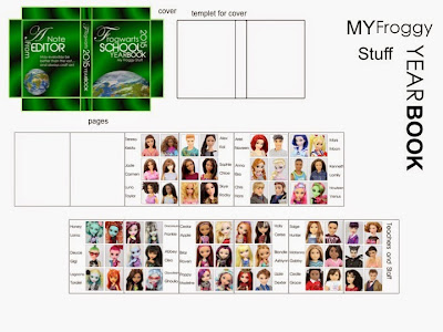 How to Make a Doll Book: Yearbook | Free Printable Book