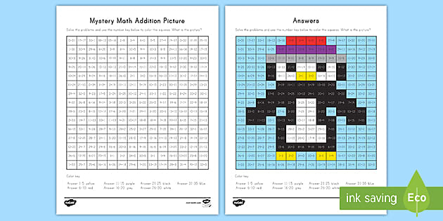Math Mystery Picture | 2nd Grade Resource | Twinkl USA